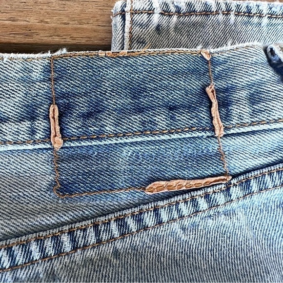 Levi’s 501 Distressed Denim Button Fly Jeans Medium Wash 36 x 29 Vintage Look - Picture 13 of 15